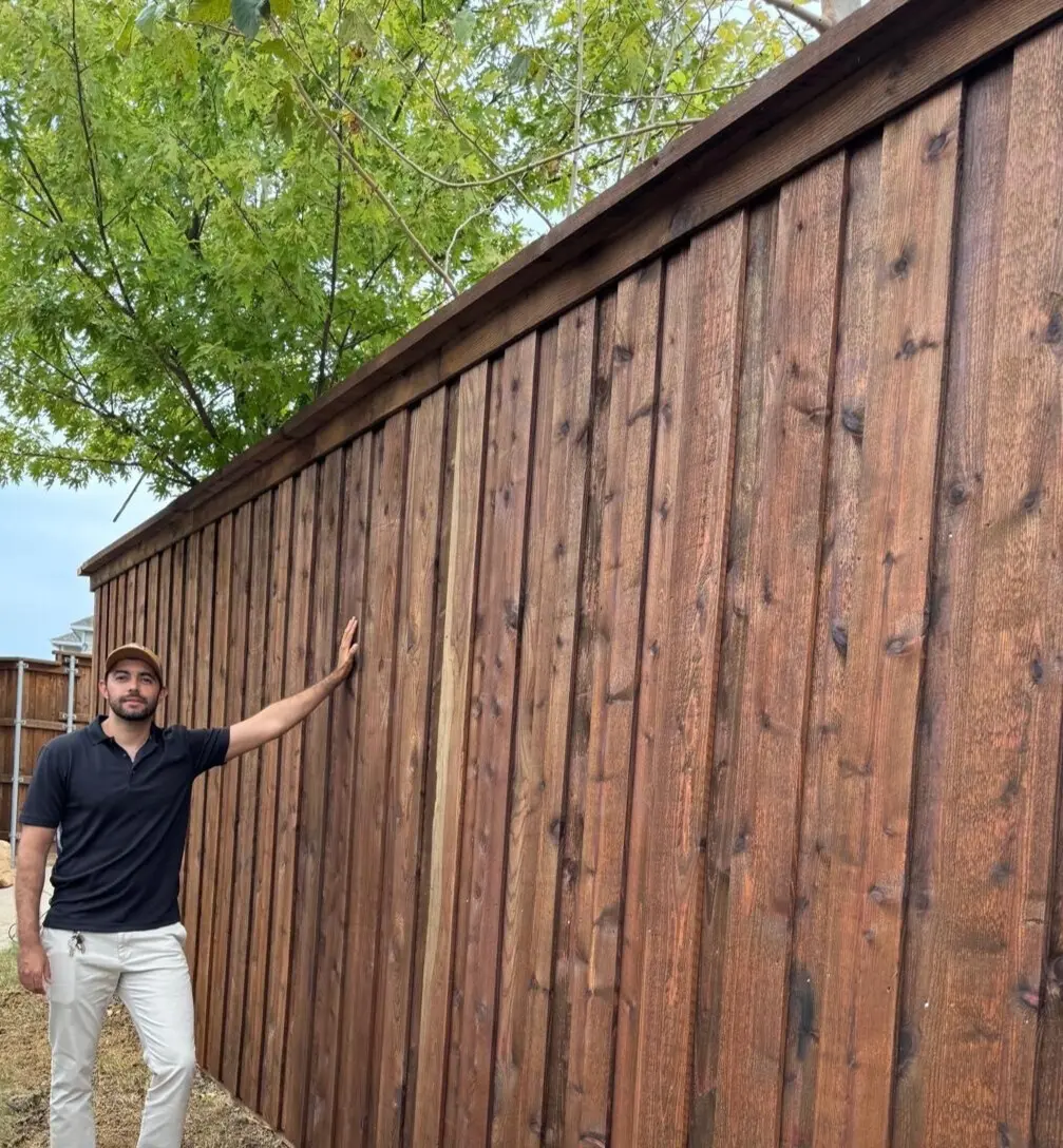 Alberto Martinez, owner of Kodiak Fence Company in Flower Mound TX