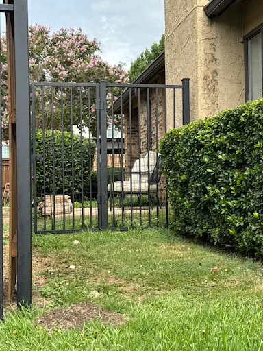 Iron Fence Installation in Flower Mound