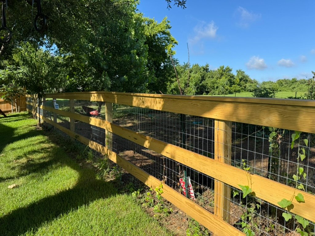 Ranch and deer fencing in Flower Mound TX